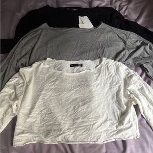 Off the shoulder long sleeves bundle